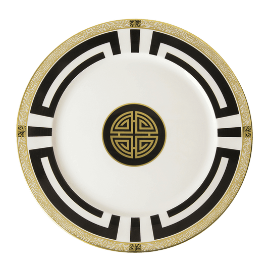 Royal Crown Derby Satori Black Charger Plate (30cm) – official product image