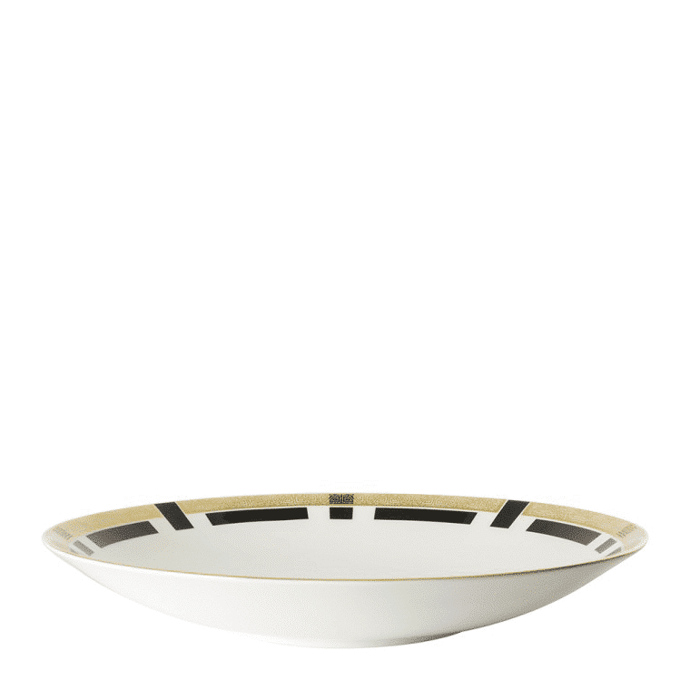 Royal Crown Derby Satori Black Coupe Bowl (22.5cm) – alternate official product image