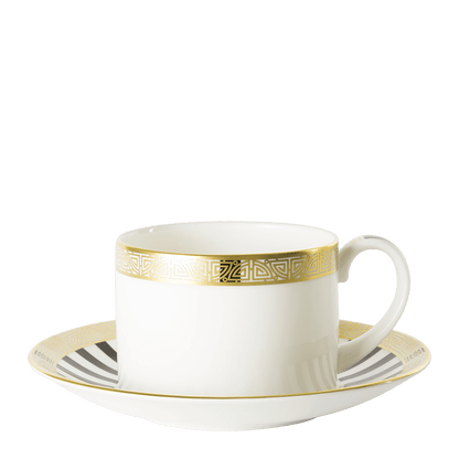 Royal Crown Derby Satori Black Teacup (250ml) – alternate official product image