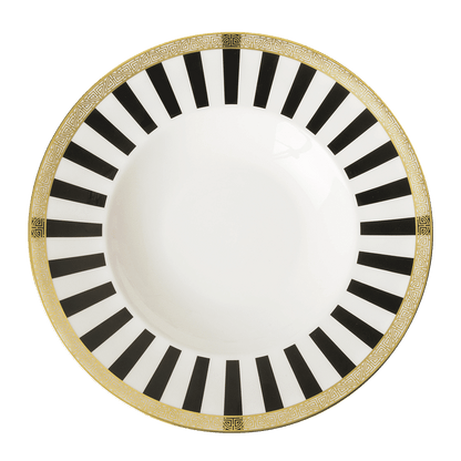 Royal Crown Derby Satori Black Rimmed Bowl (27cm) – official product image
