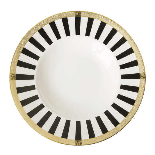 Royal Crown Derby Satori Black Rimmed Bowl (27cm) – official product image
