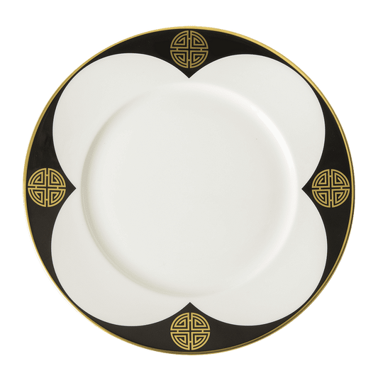 Royal Crown Derby Satori Black Salad Plate (21cm) – official product image