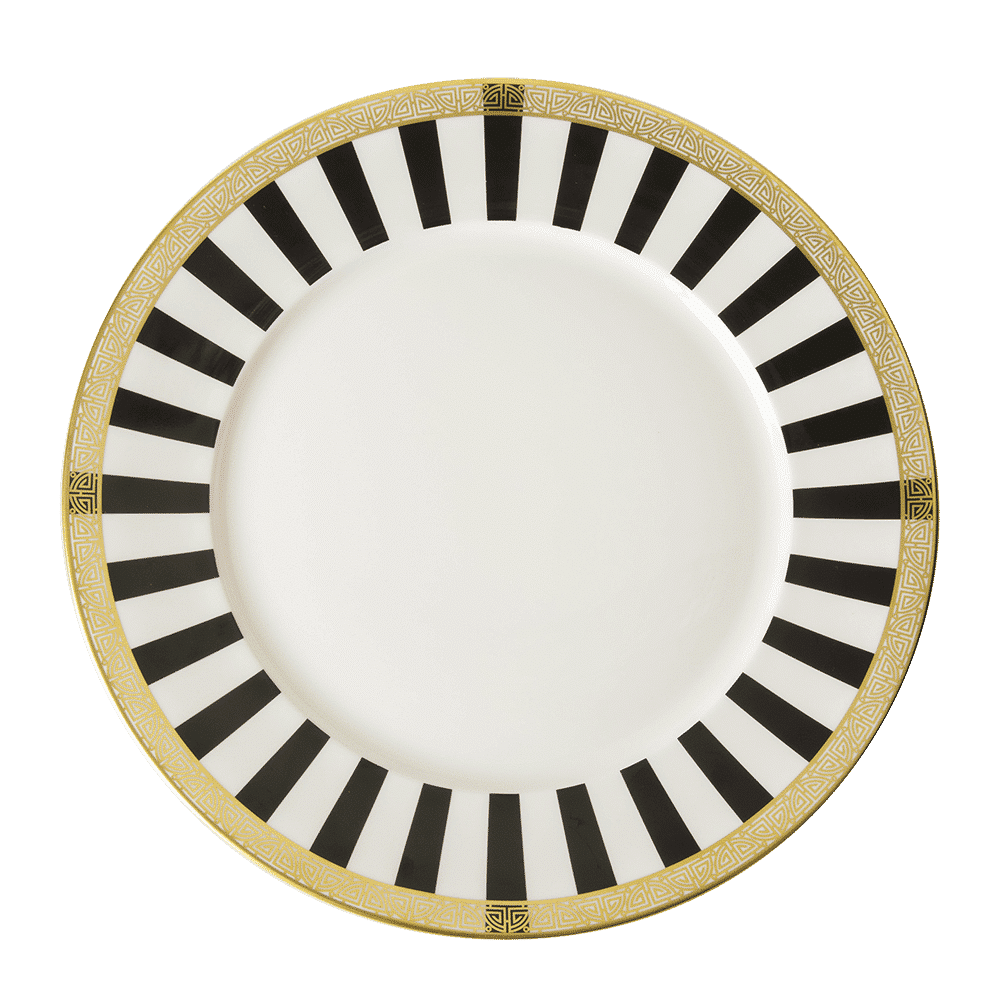 Royal Crown Derby Satori Black Dinner Plate (27cm) – official product image