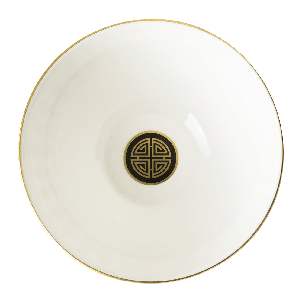 Royal Crown Derby Satori Black Bowl (14.5cm) – official product image