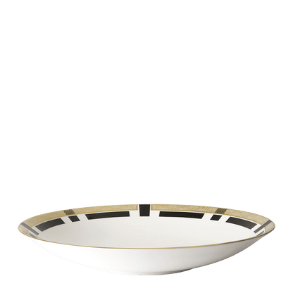 Royal Crown Derby Satori Black Coupe Bowl (30cm) – alternate official product image