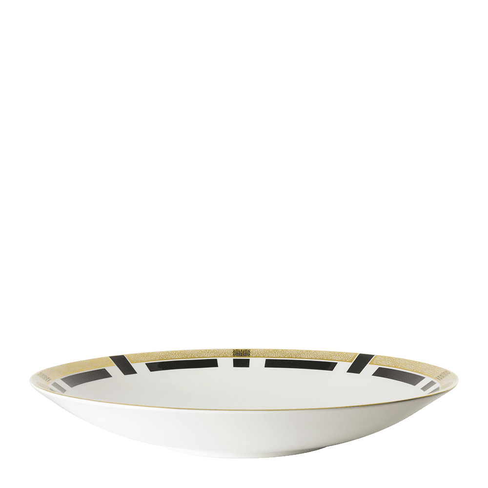 Royal Crown Derby Satori Black Coupe Bowl (25.5cm) – alternate official product image