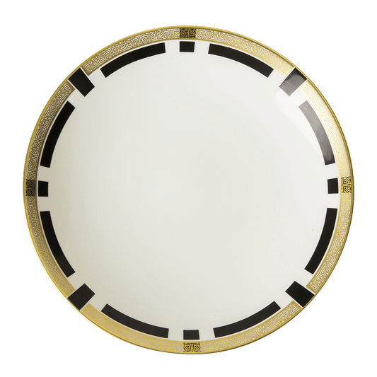 Royal Crown Derby Satori Black Coupe Bowl (25.5cm) – official product image