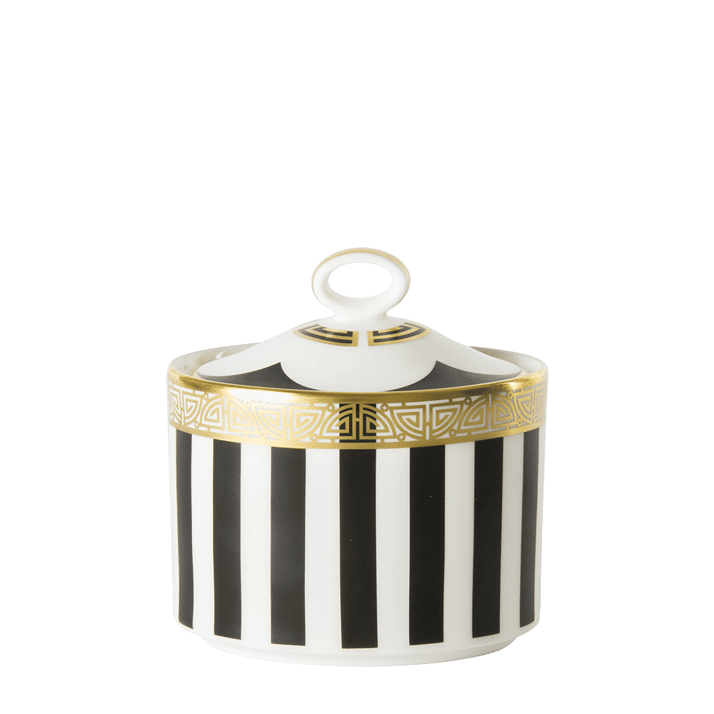Royal Crown Derby Satori Black Covered Sugar (170ml) – alternate official product image