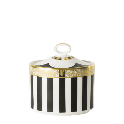 Royal Crown Derby Satori Black Covered Sugar (170ml) – alternate official product image