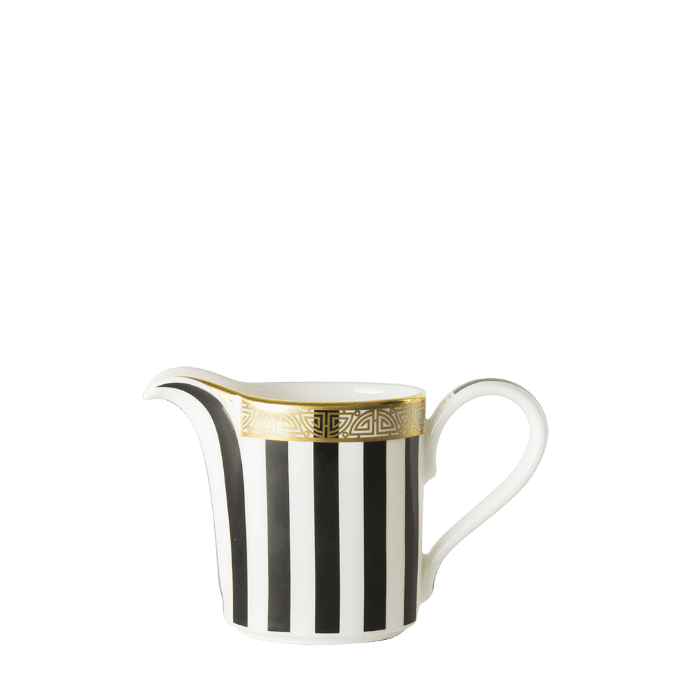 Royal Crown Derby Satori Black Cream Jug (115ml) – alternate official product image