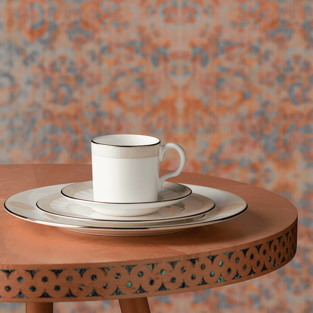 Royal Crown Derby Satori Pearl Coffee Cup (85ml) – alternate official product image
