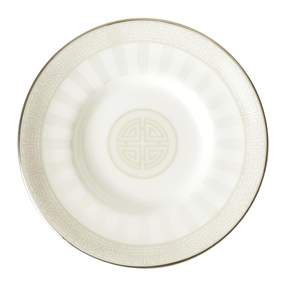 Royal Crown Derby Satori Pearl Coffee Saucer (11.5cm) – official product image