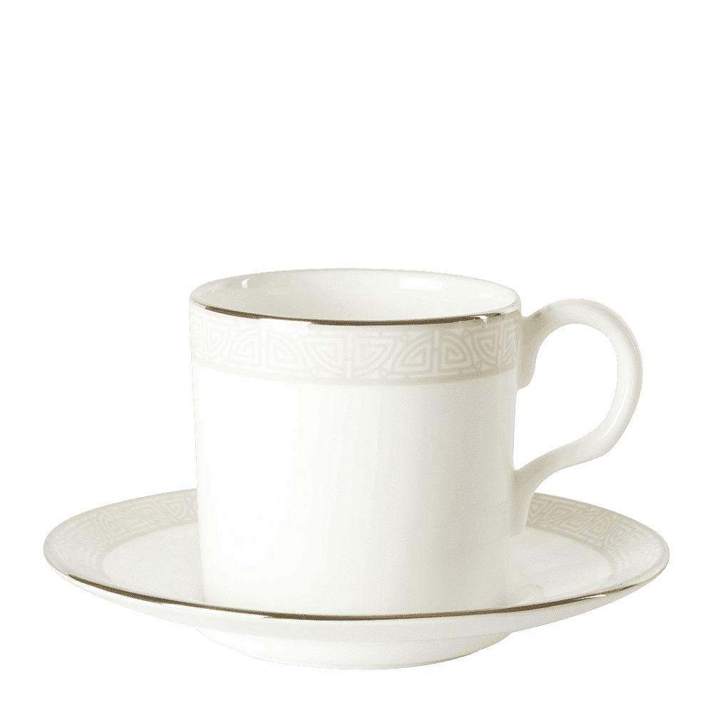 Royal Crown Derby Satori Pearl Coffee Saucer (11.5cm) – alternate official product image