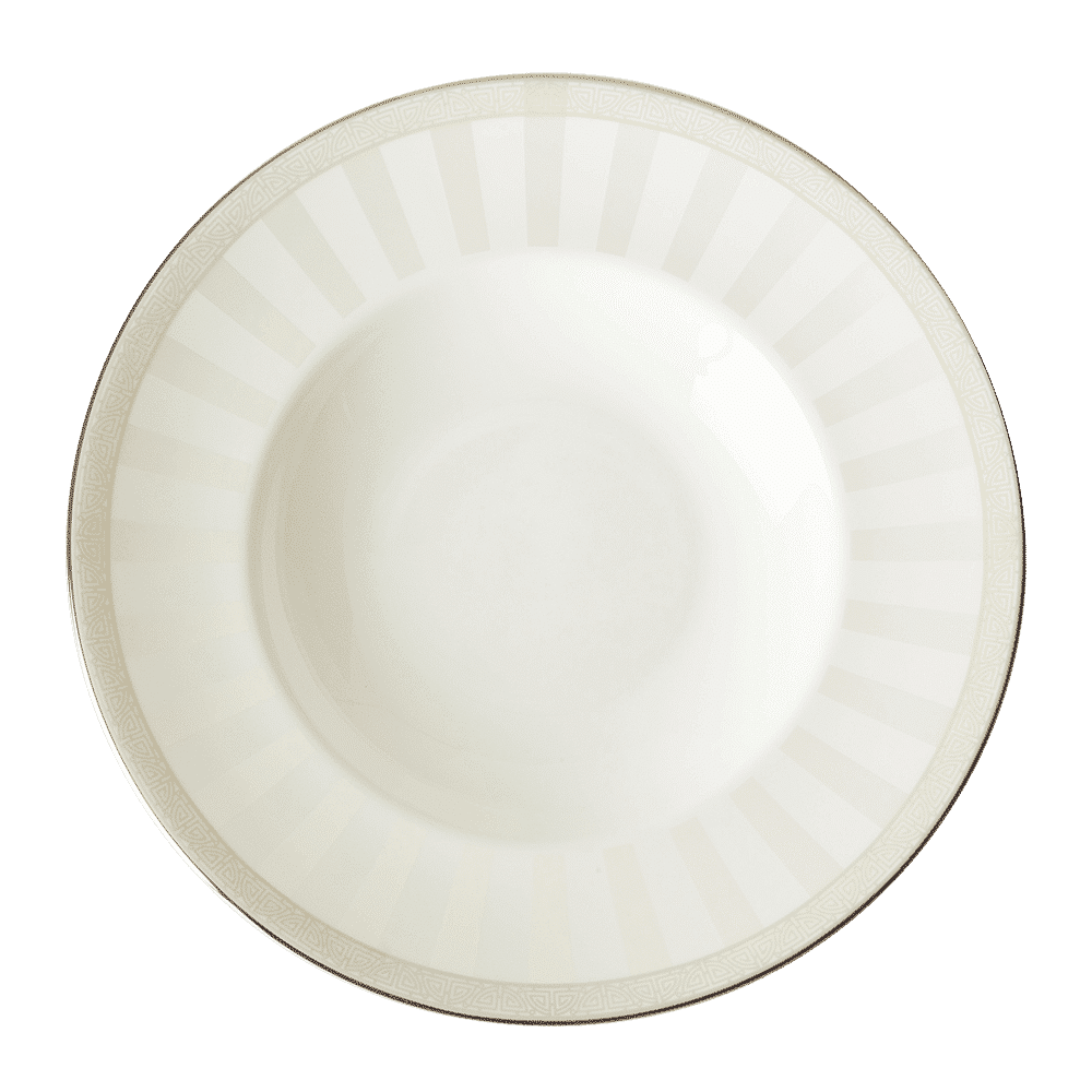 Royal Crown Derby Satori Pearl Rimmed Bowl (27cm) – official product image