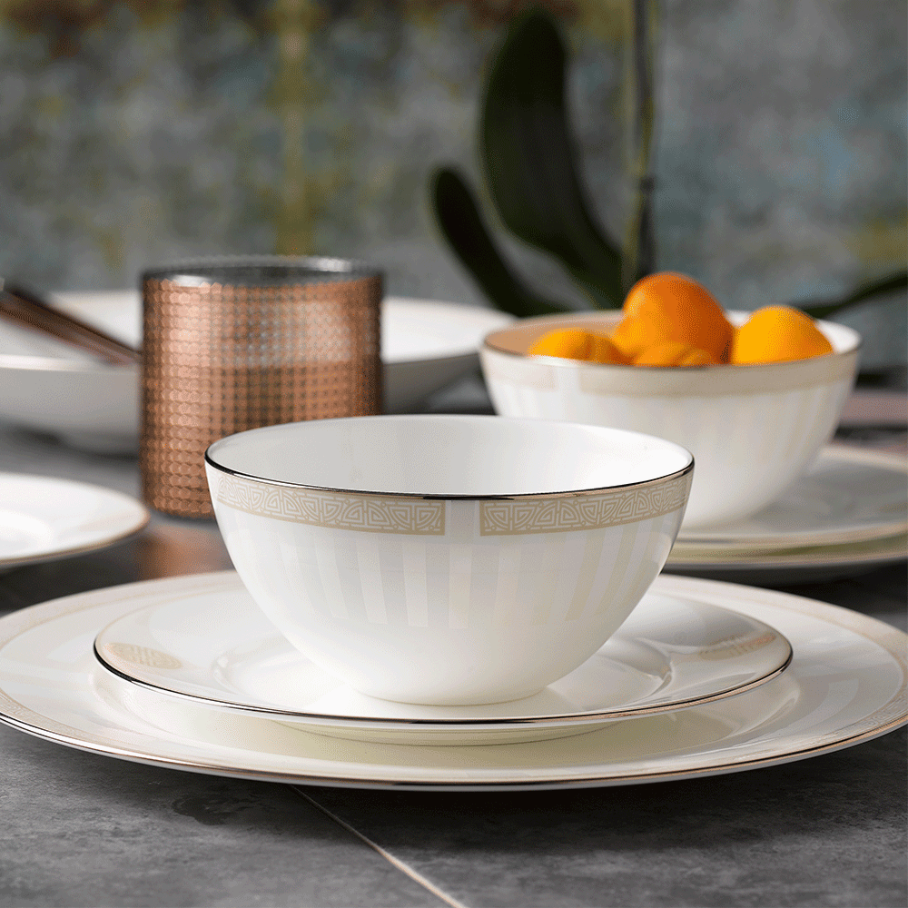 Royal Crown Derby Satori Pearl Bowl (14.5cm) – alternate official product image