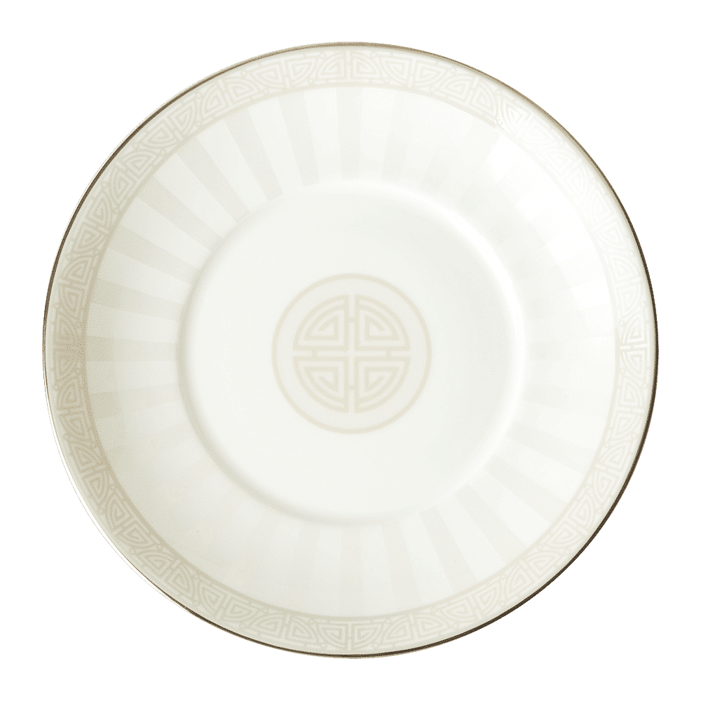 Royal Crown Derby Satori Pearl Tea Saucer (15cm) – official product image