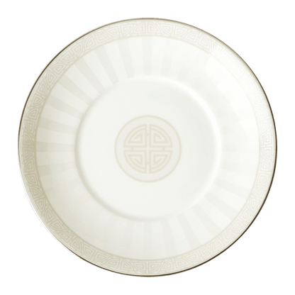 Royal Crown Derby Satori Pearl Tea Saucer (15cm) – official product image