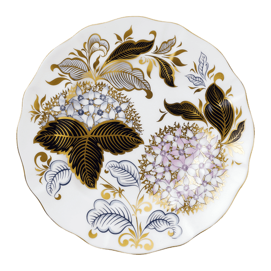 Royal Crown Derby Midwinter Blue Accent Plate (21cm) – official product image