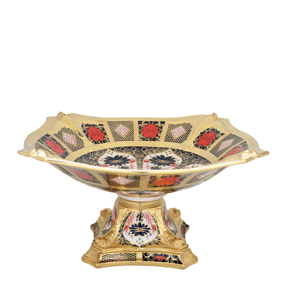 Royal Crown Derby Dolphin Centre Piece – official product image