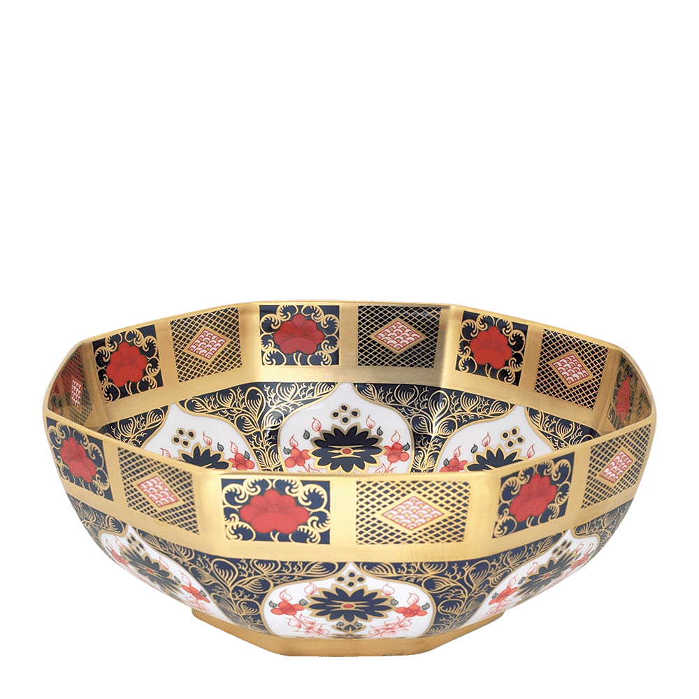 Royal Crown Derby Octagonal Bowl – official product image