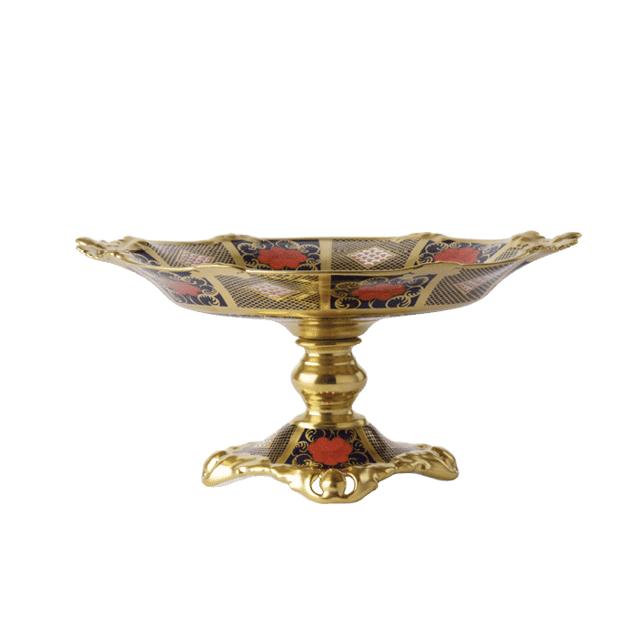 Royal Crown Derby Oval Talbot Comport – official product image