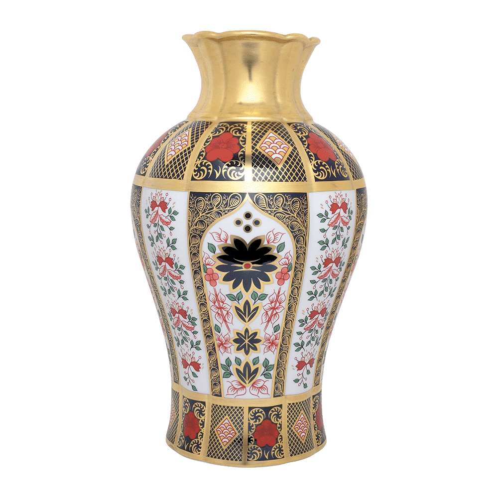 Royal Crown Derby Arum Lily Vase – official product image