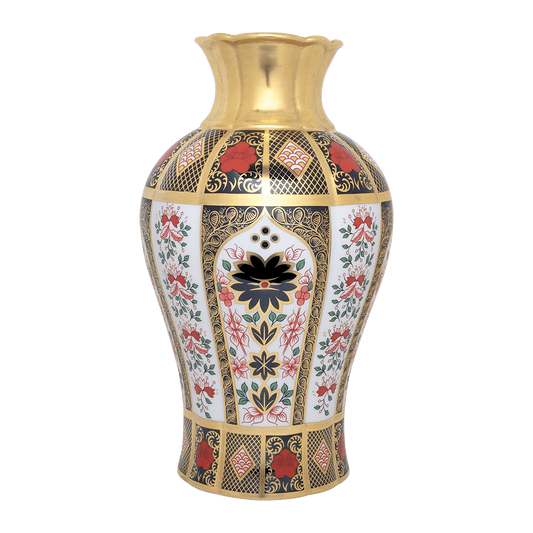 Royal Crown Derby Arum Lily Vase – official product image