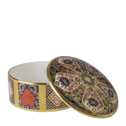 Royal Crown Derby Round Box – official product image