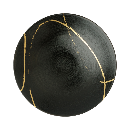 Royal Crown Derby Sketch Charcoal Coupe Bowl (22.5cm) – official product image