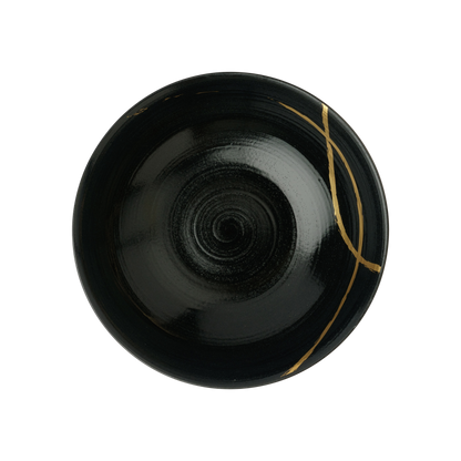 Royal Crown Derby Sketch Charcoal Coupe Bowl (16.5cm) – official product image