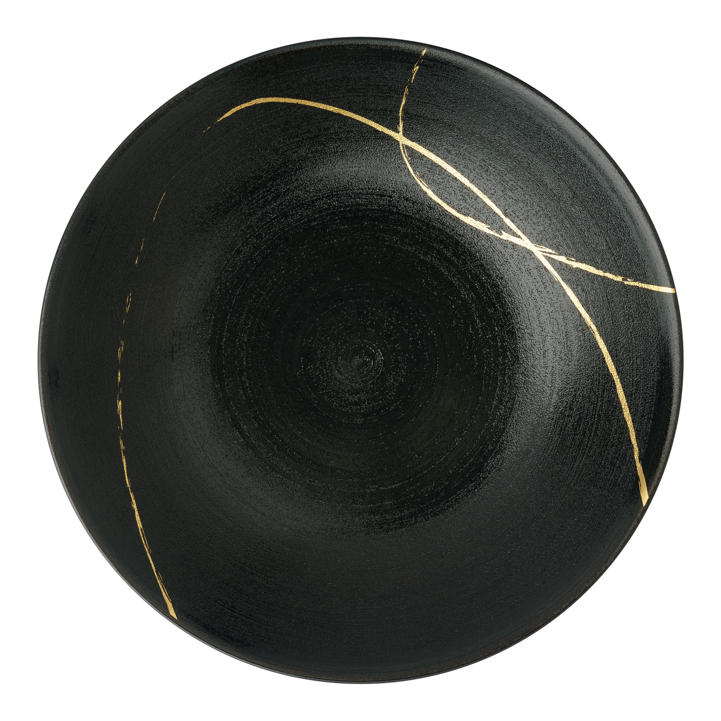 Royal Crown Derby Sketch Charcoal Coupe Bowl (30cm) – official product image