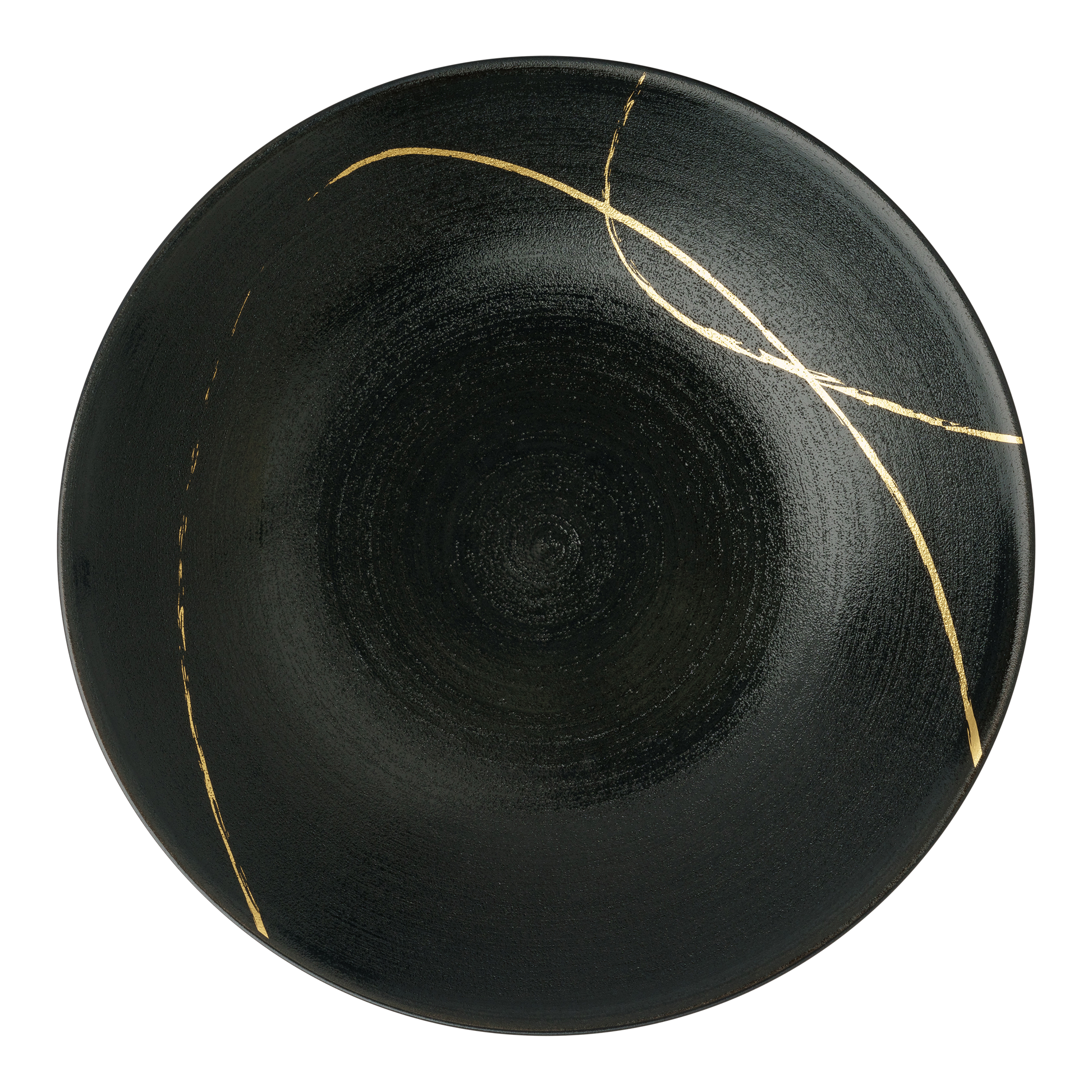 Royal Crown Derby Sketch Charcoal Coupe Bowl (30cm) – official product image