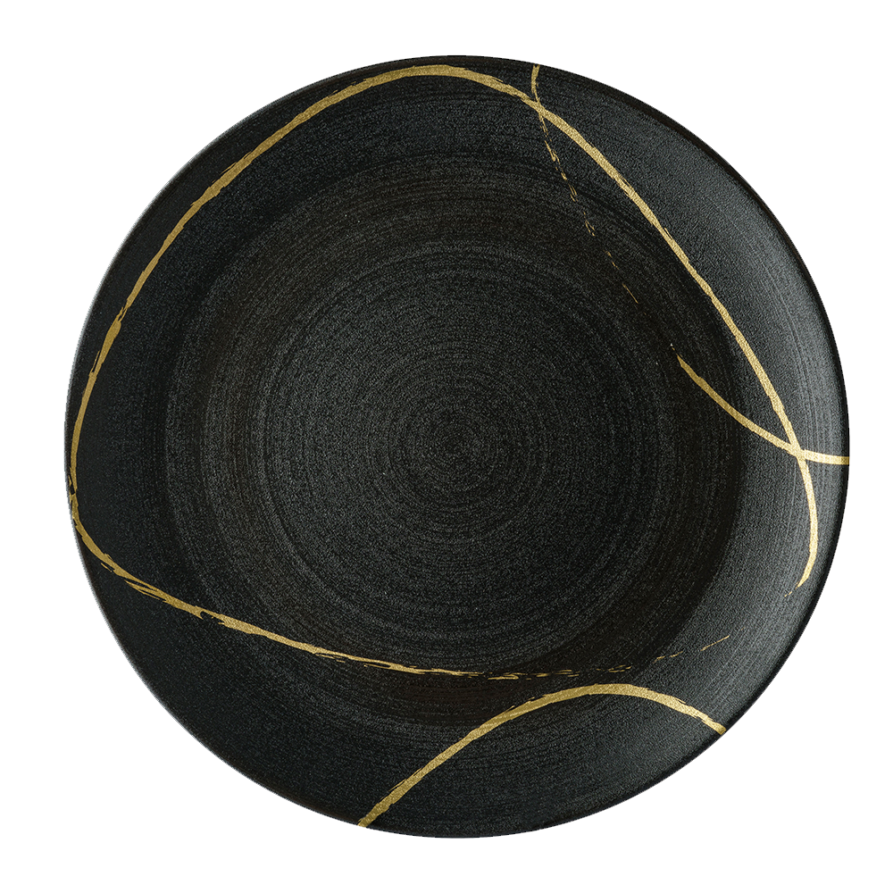 Royal Crown Derby Sketch Charcoal Charger Plate (34cm) – official product image