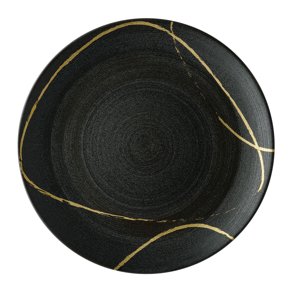 Royal Crown Derby Sketch Charcoal Salad Plate (21cm) – official product image