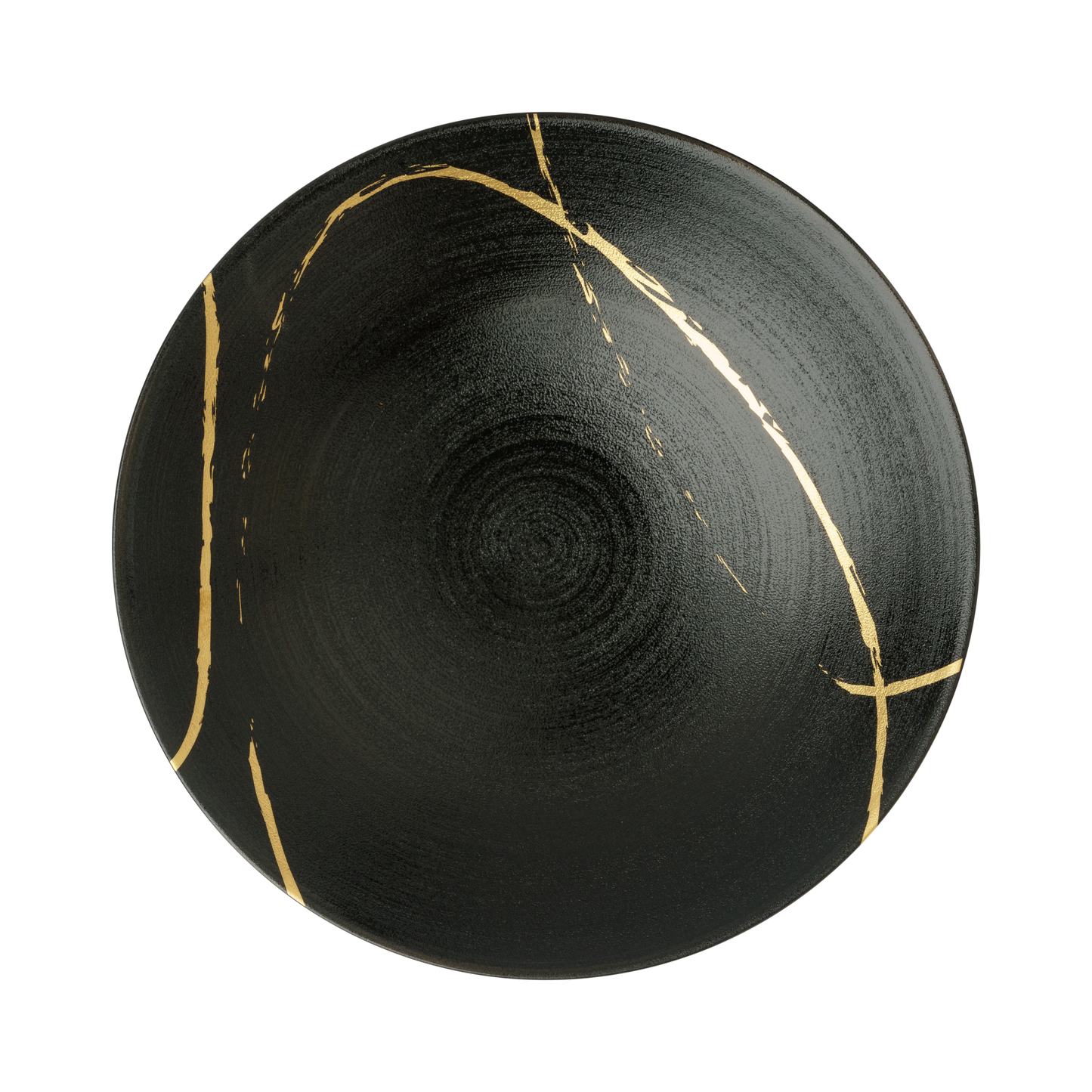 Royal Crown Derby Sketch Charcoal Coupe Bowl (25.5cm) – official product image