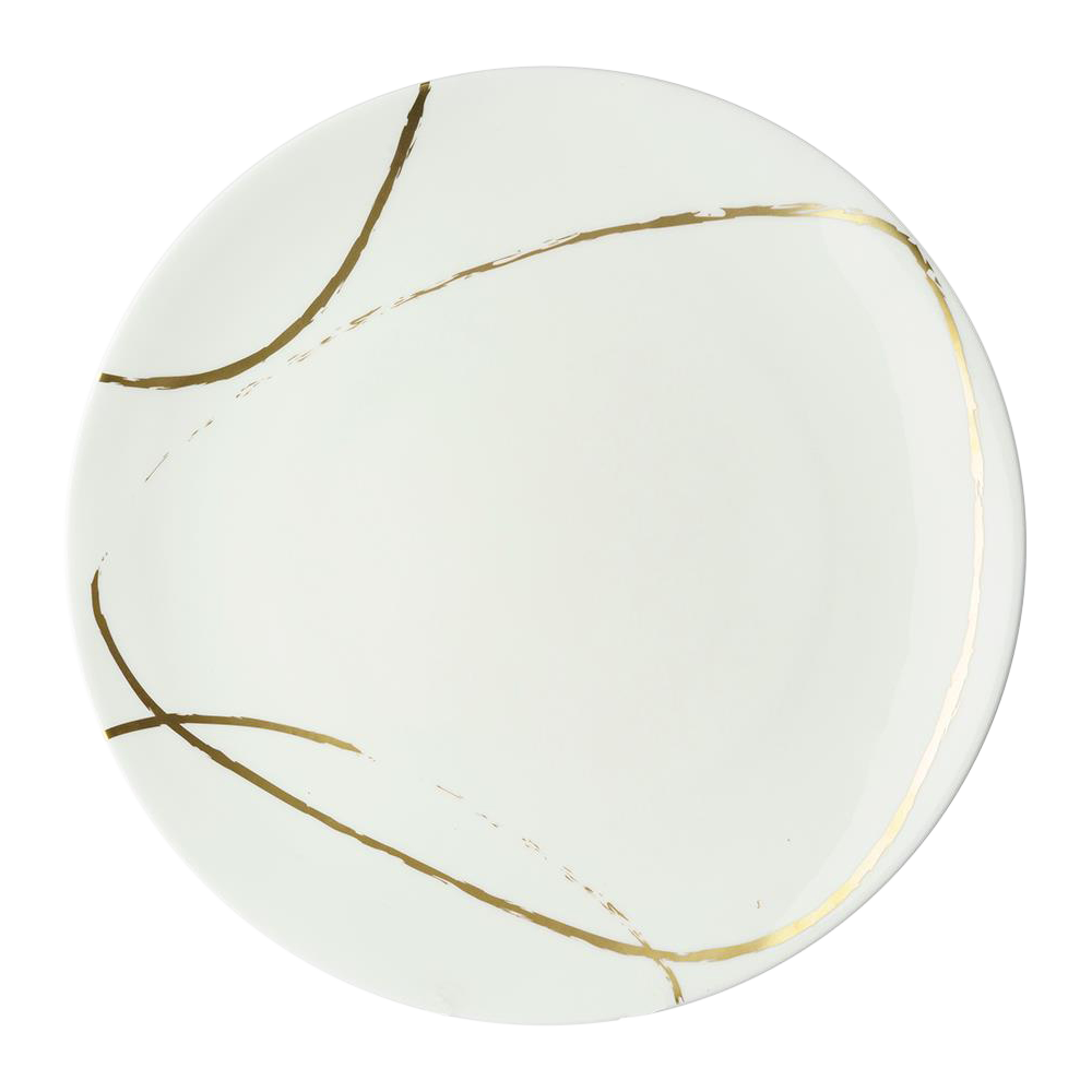 Royal Crown Derby Sketch Chalk Coupe Bowl (22.5cm) – official product image