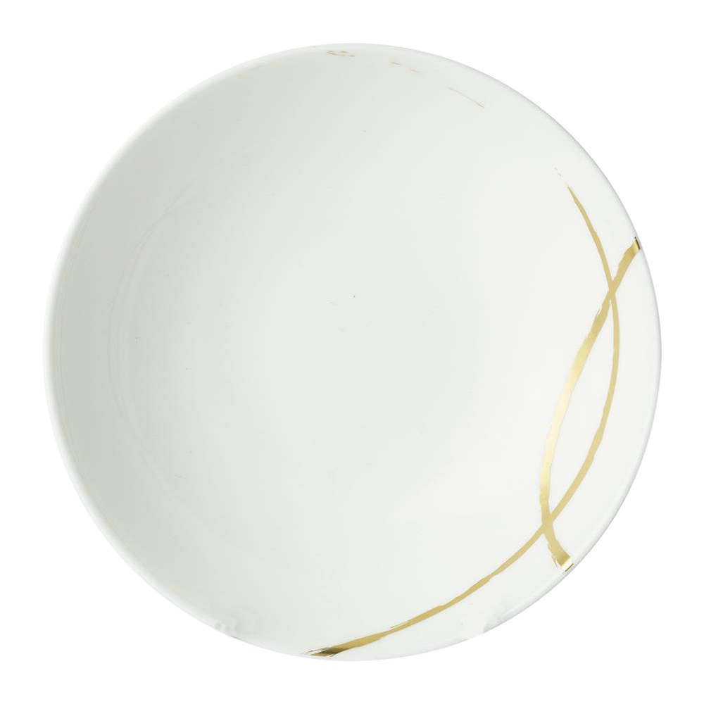 Royal Crown Derby Sketch Chalk Coupe Bowl (16.5cm) – official product image