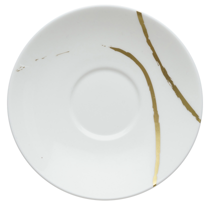 Royal Crown Derby Sketch Chalk Tea Saucer (15cm) – official product image