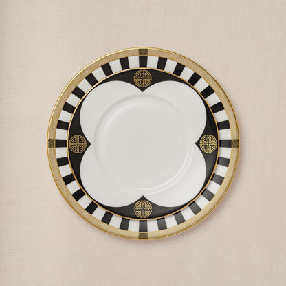 Royal Crown Derby Satori Black Dinner Plate (27cm) – alternate official product image