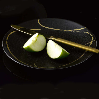 Royal Crown Derby Sketch Charcoal Salad Plate (21cm) – alternate official product image
