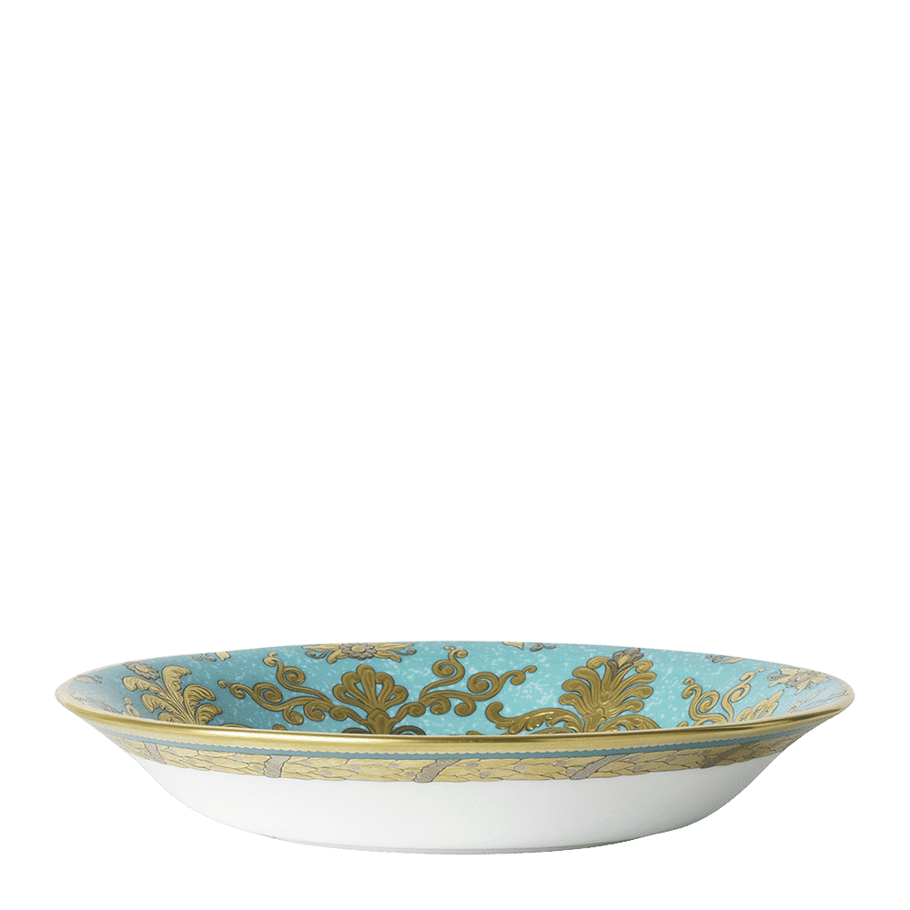 Royal Crown Derby Turquoise Palace Cereal Bowl (16.5cm) – alternate official product image