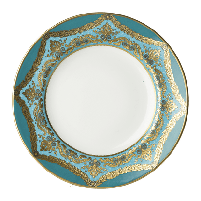 Royal Crown Derby Turquoise Palace Salad Plate (21cm) – official product image