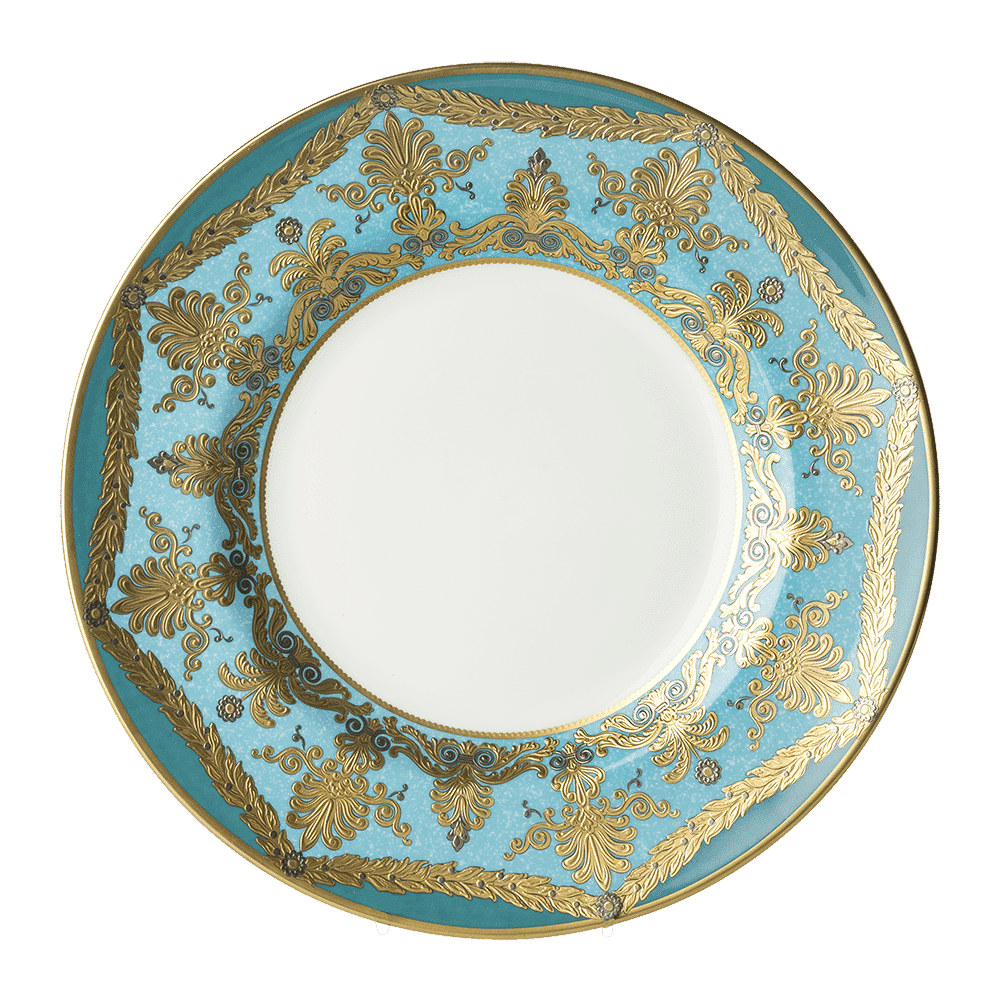 Royal Crown Derby Turquoise Palace Dinner Plate (27cm) – official product image