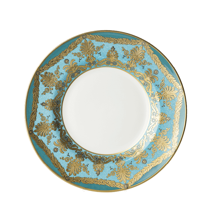 Royal Crown Derby Turquoise Palace Dinner Plate (27cm) – alternate official product image