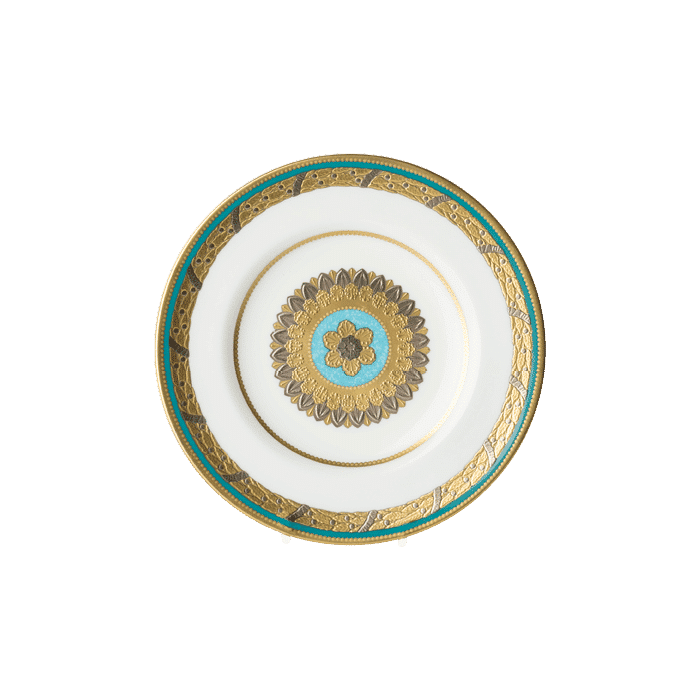 Royal Crown Derby Turquoise Palace Side Plate (16cm) – official product image