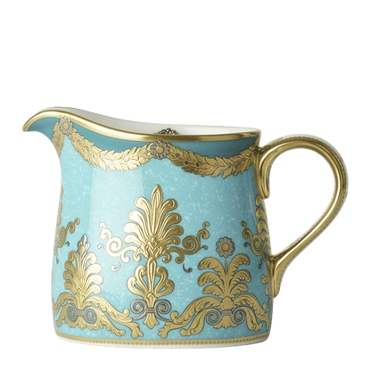 Royal Crown Derby Turquoise Palace Cream Jug (310ml) – official product image