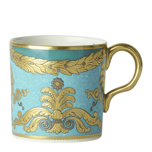 Royal Crown Derby Turquoise Palace Coffee Cup (85ml) – official product image