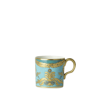 Royal Crown Derby Turquoise Palace Coffee Cup (85ml) – alternate official product image