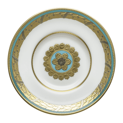 Royal Crown Derby Turquoise Palace Coffee Saucer (11.5cm) – official product image