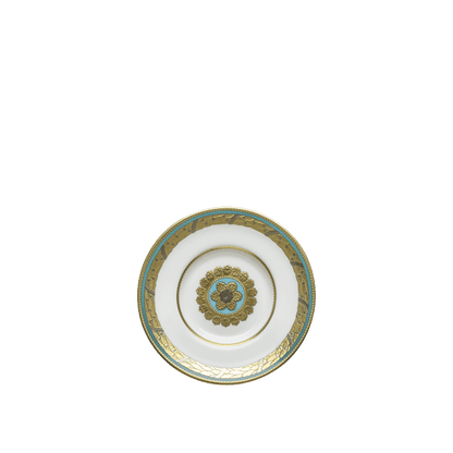 Royal Crown Derby Turquoise Palace Coffee Saucer (11.5cm) – alternate official product image